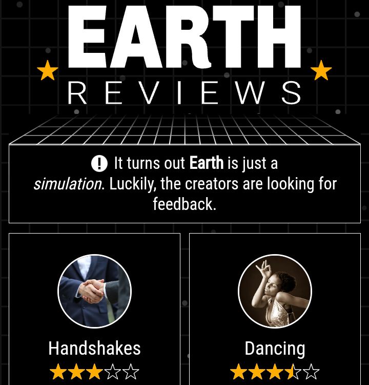 Earth Reviews Neal Fun